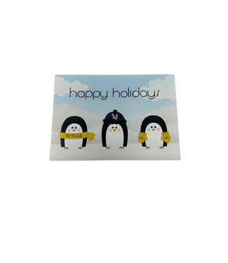 Millersville Happy Holidays Penguin Card