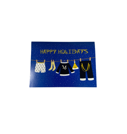 Millersville Happy Holidays Clothesline Card