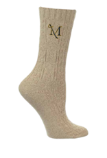 Women's Cable Knit Crew Socks