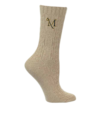 Women's Cable Knit Crew Socks