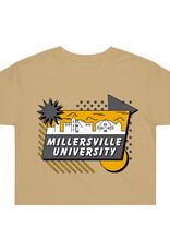 Comic Crop Top Vintage Gold
