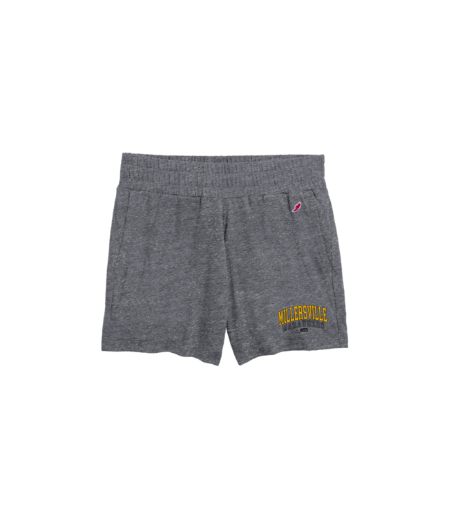 League Intramural Hi-Rise Shorts Fall Heather