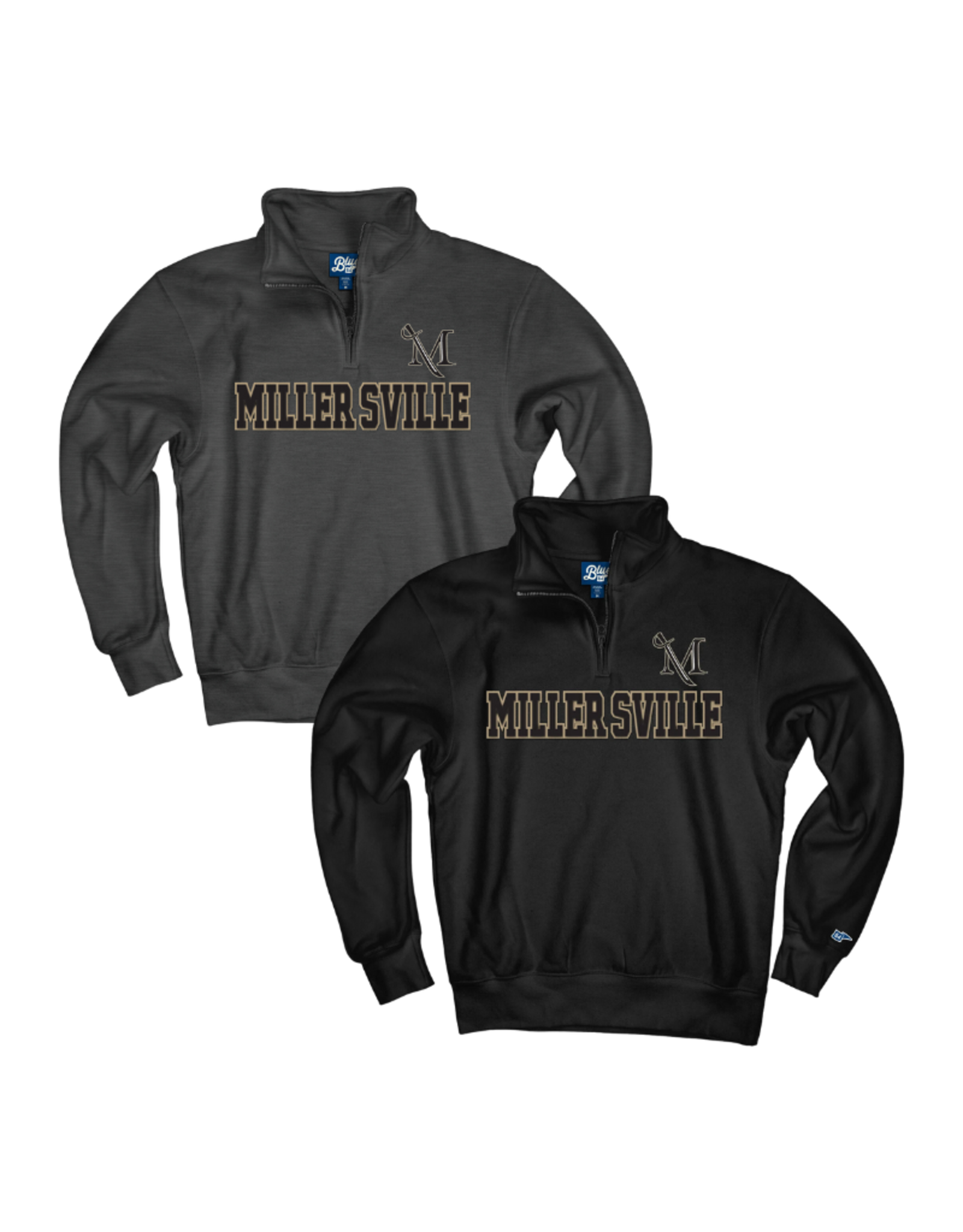 Millersville 1/4 Zip with Felt Letters