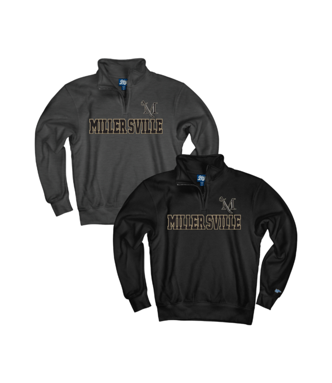 Millersville 1/4 Zip with Felt Letters