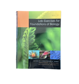 BIOL 101 Lab Exercises for Foundations of Biology- 6th Edition