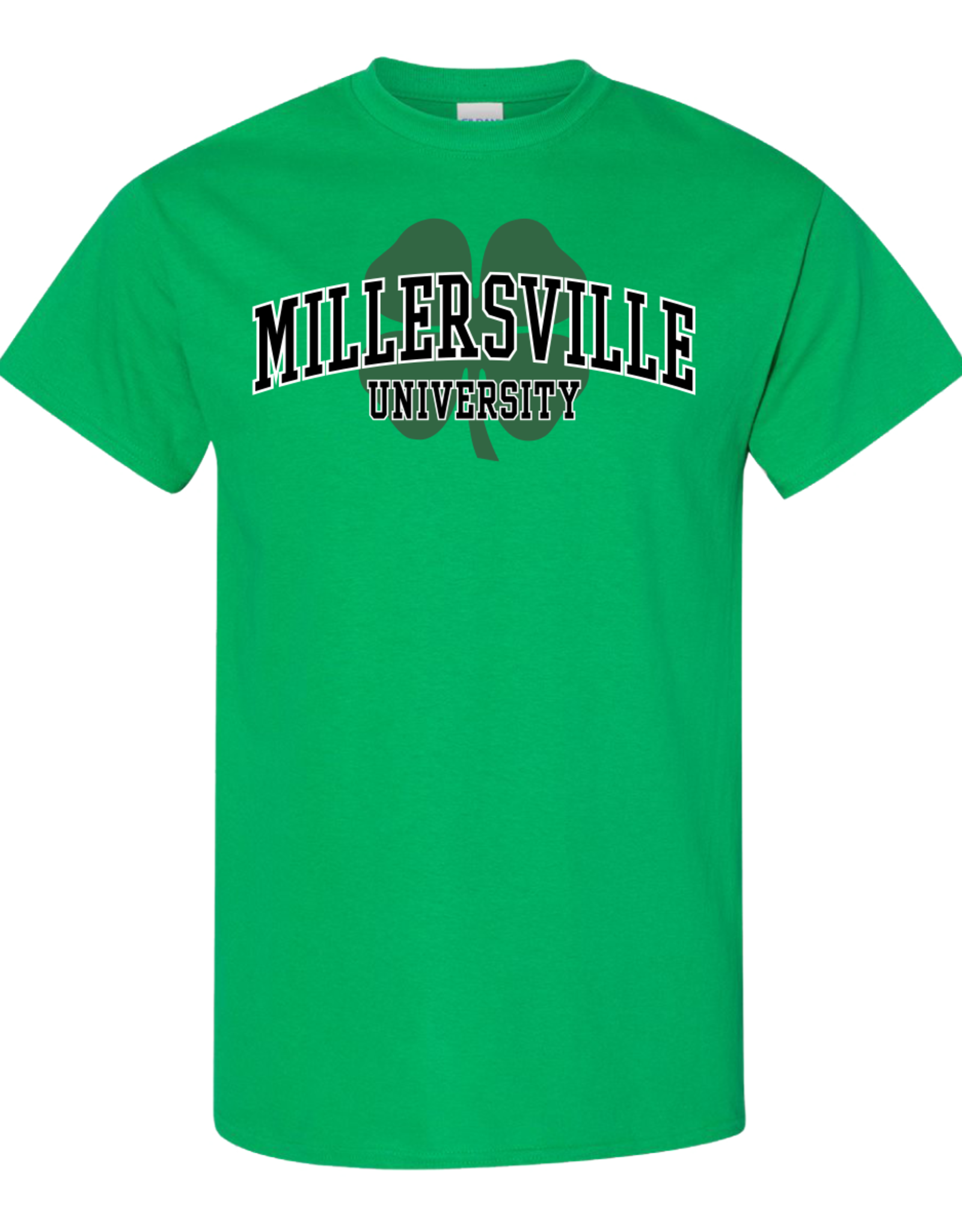 Millersville University Shamrock Tee Irish Green