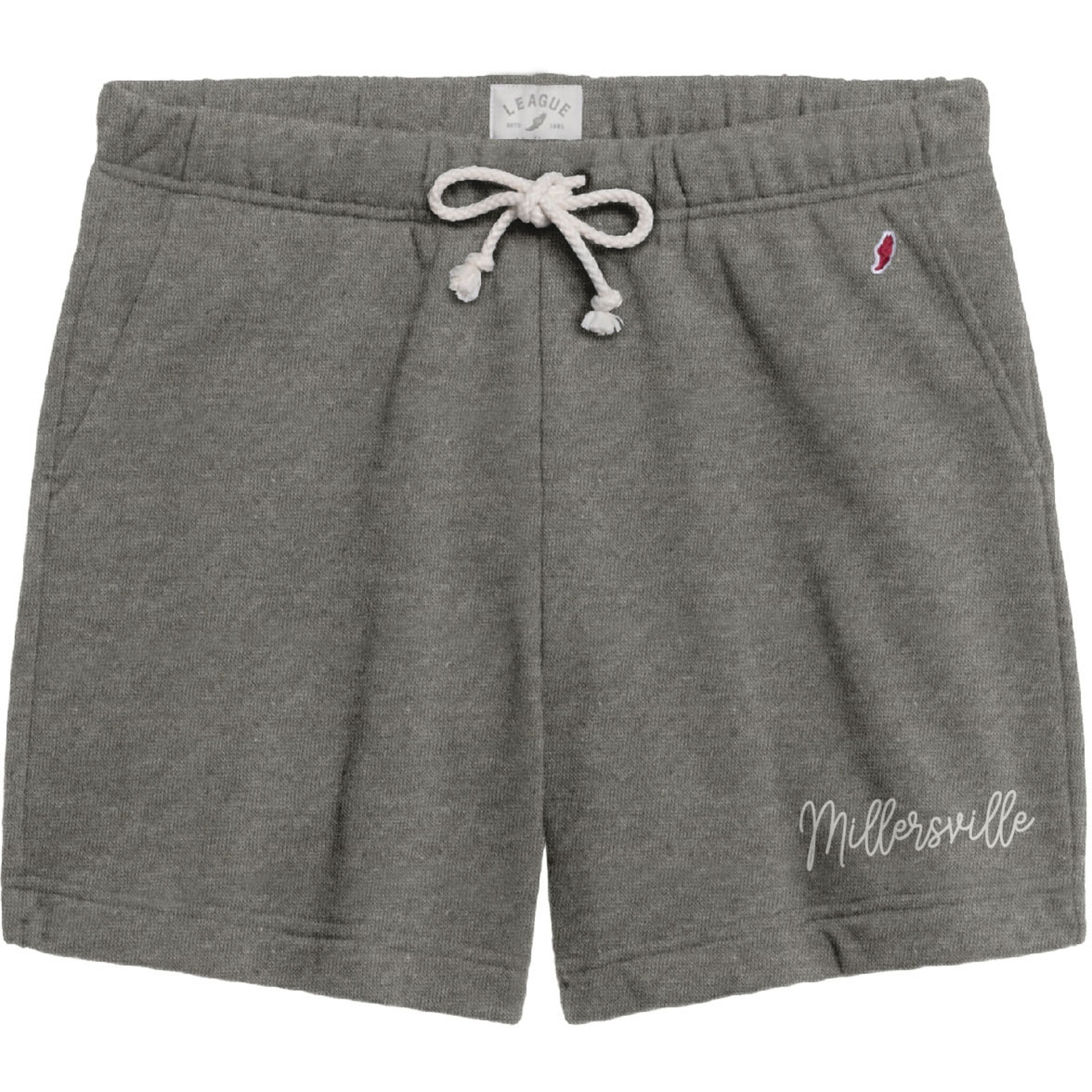 Academy Shorts with Embroidery Phys Ed Grey - University Store