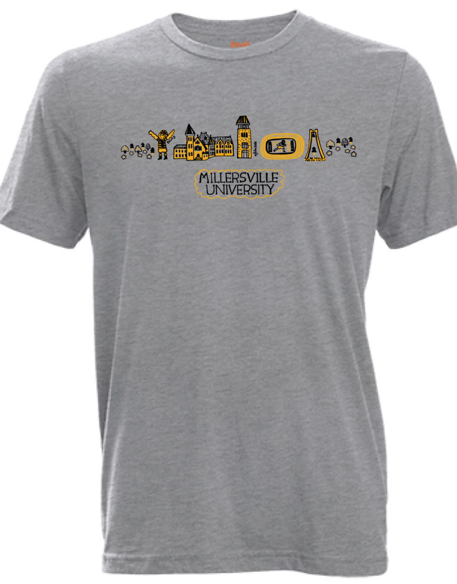 Julia Gash Cruiser Classic Tee Athletic Heather
