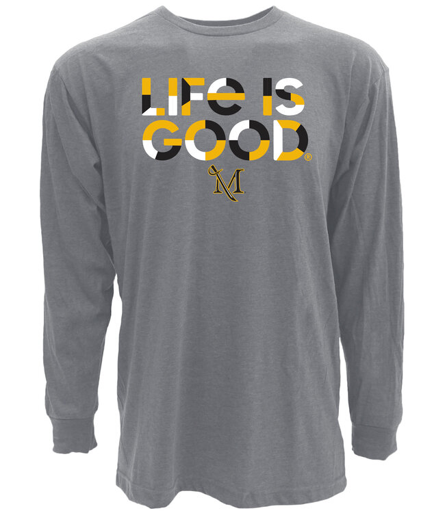 Life is Good Life is Good Tri-Color Longsleeve Tee