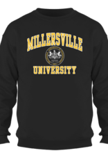 Millersville Seal Crewneck Black