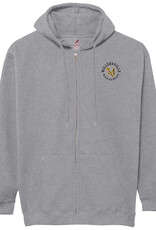 League Essentials Full Zip Hood 2.0 Premium Heather