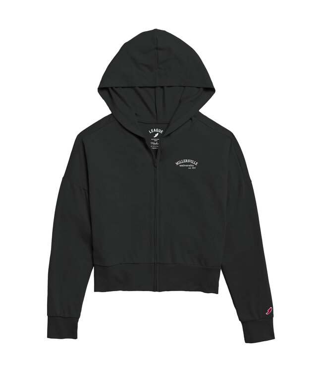 League Women's All Day Full Zip Midi