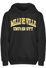 Black Basic Arch Millersville Hooded Sweatshirt
