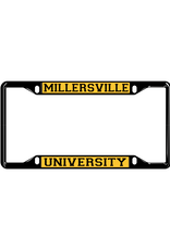 License Plate Frame Black & Gold