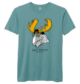 League Just Chillin Moose Standard Tee Harbor