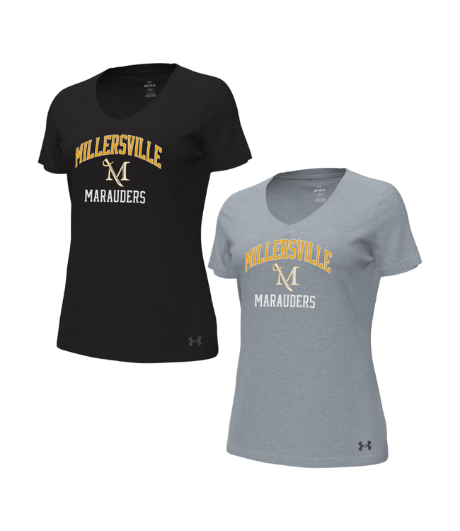 Under Armour Women's Performance Cotton V-Neck Tee