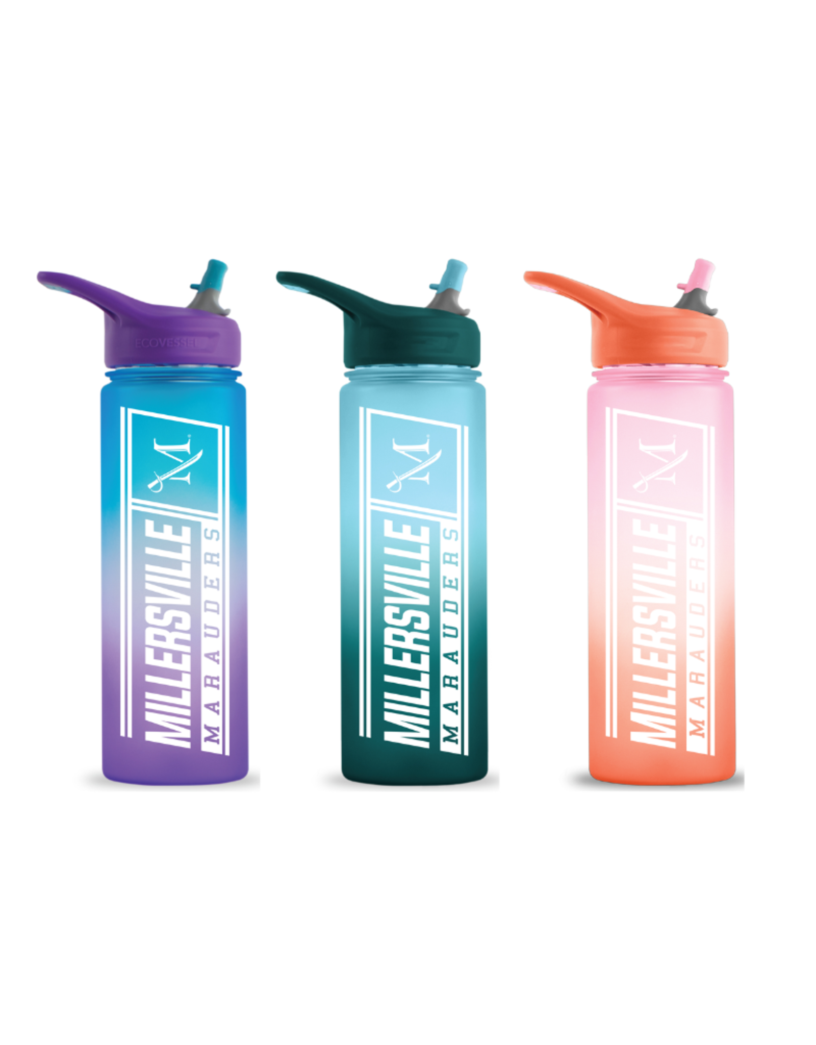 Ecovessel 24oz Wave Water Bottle
