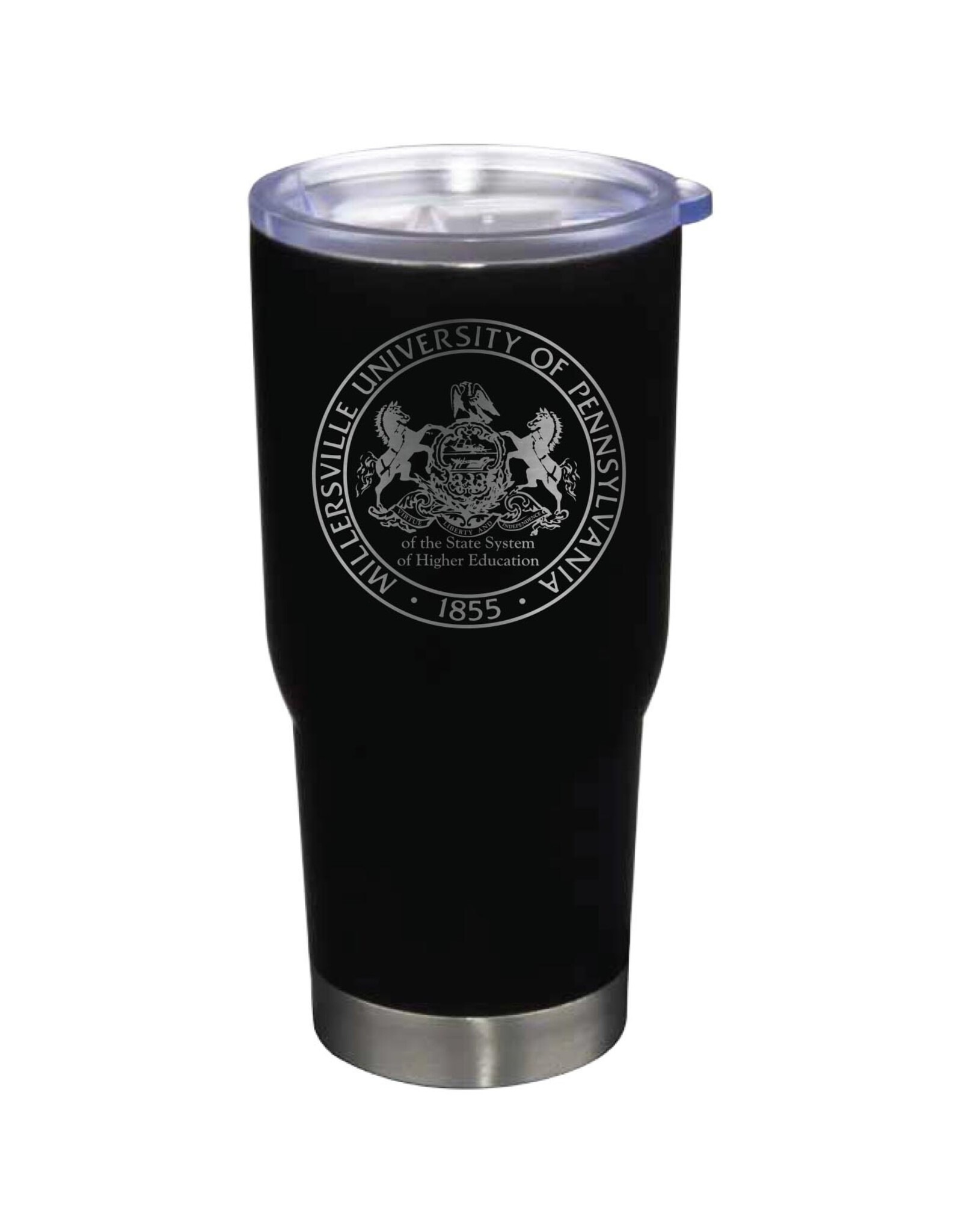 Laser Engraved 22oz Stainless Tumbler Matte Black
