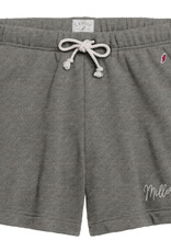 League Academy Shorts with Embroidery Phys Ed Grey