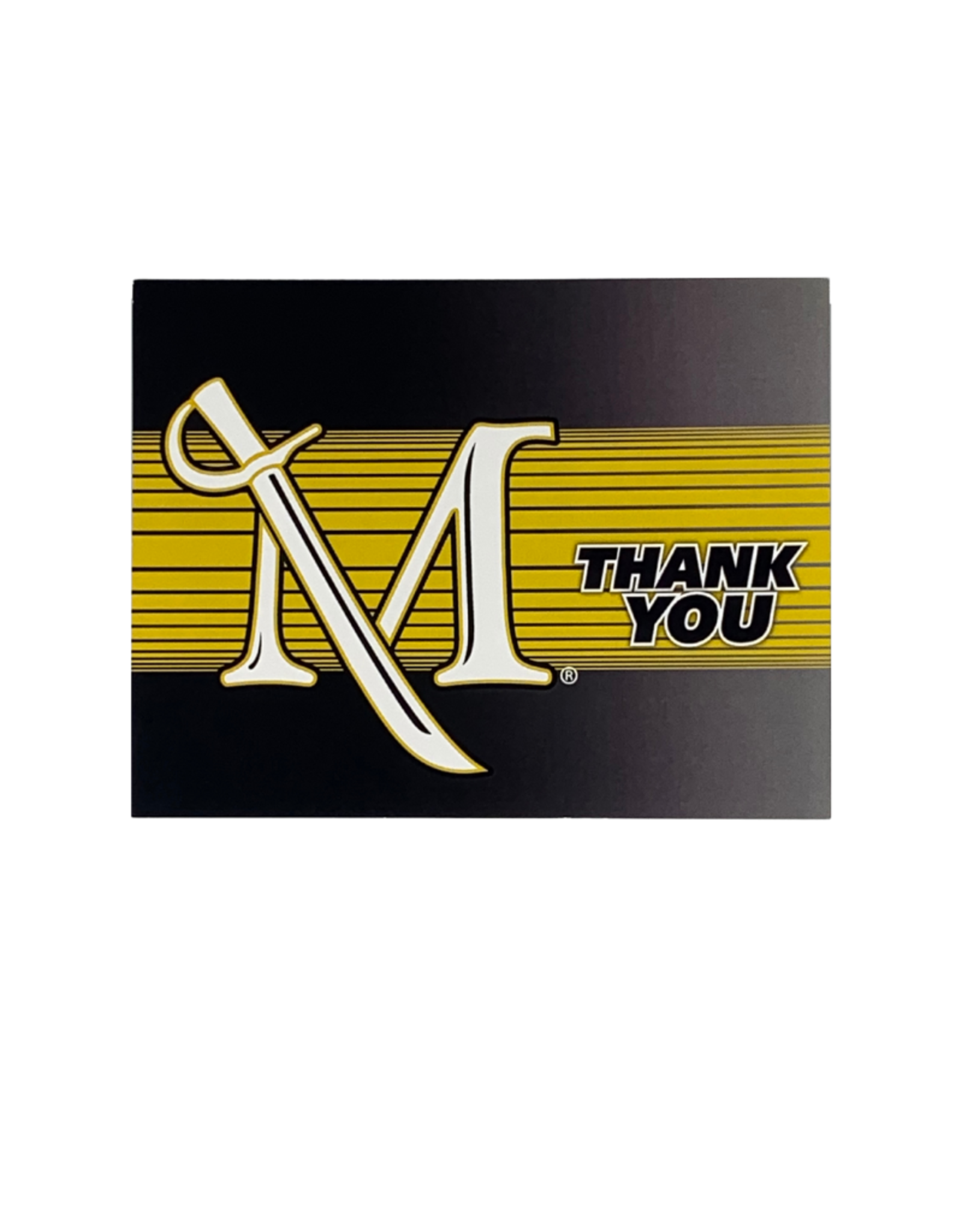 Millersville M Sword Thank You Card