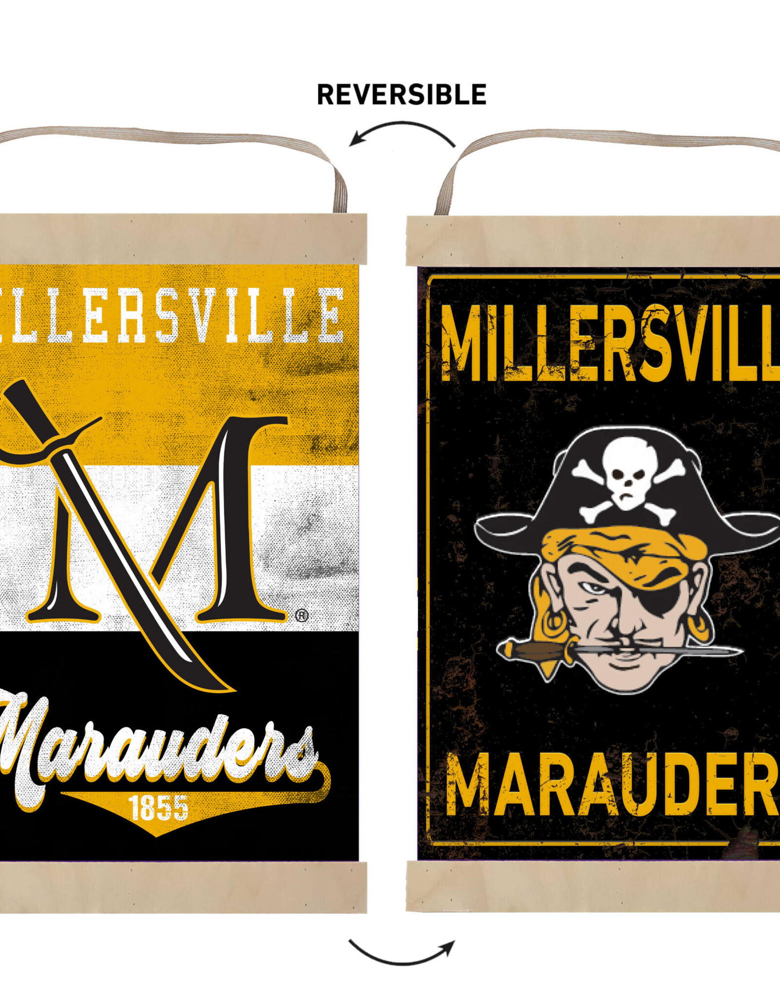 Reversible Banner Sign