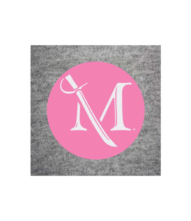 M Sword Breast Cancer Awareness Button