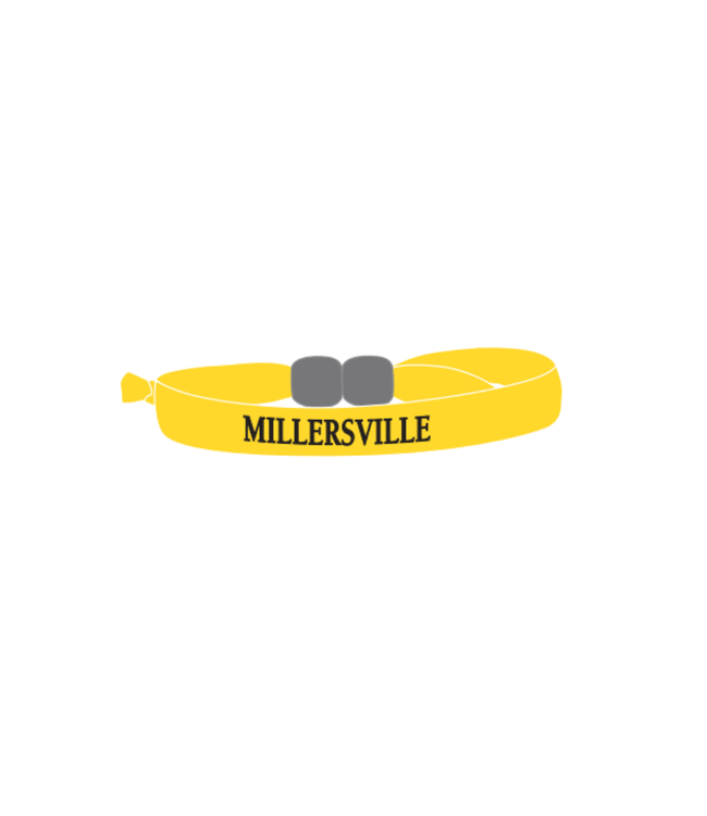 Millersville Spirit Wristlet - Gold
