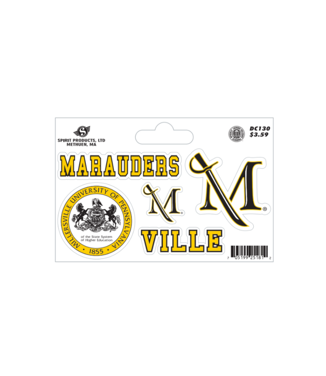 Baseline Millersville Sticker Set