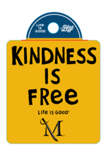 Life is Good "Life is Good" Kindness is free sticker