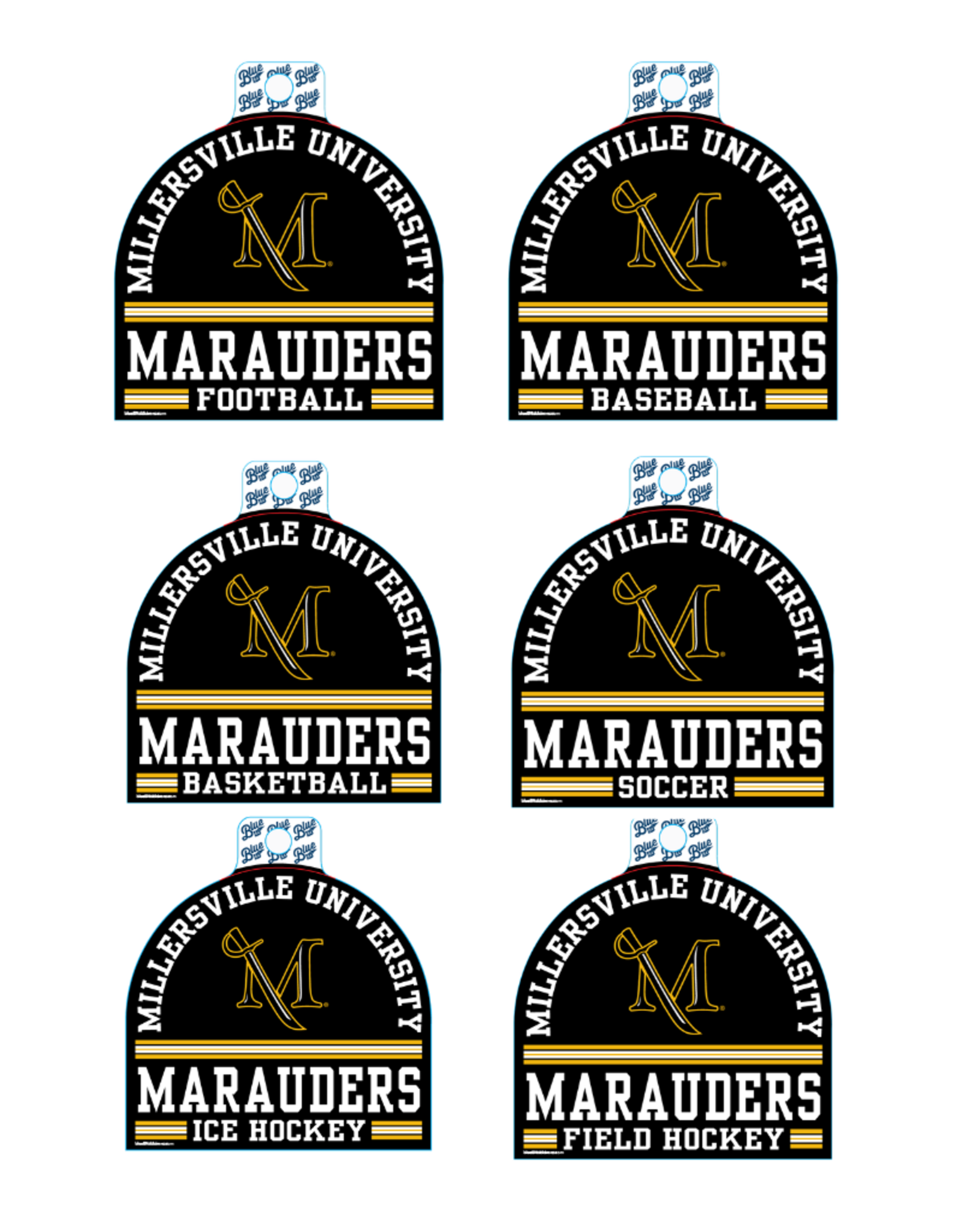 Millersville Sport Sticker