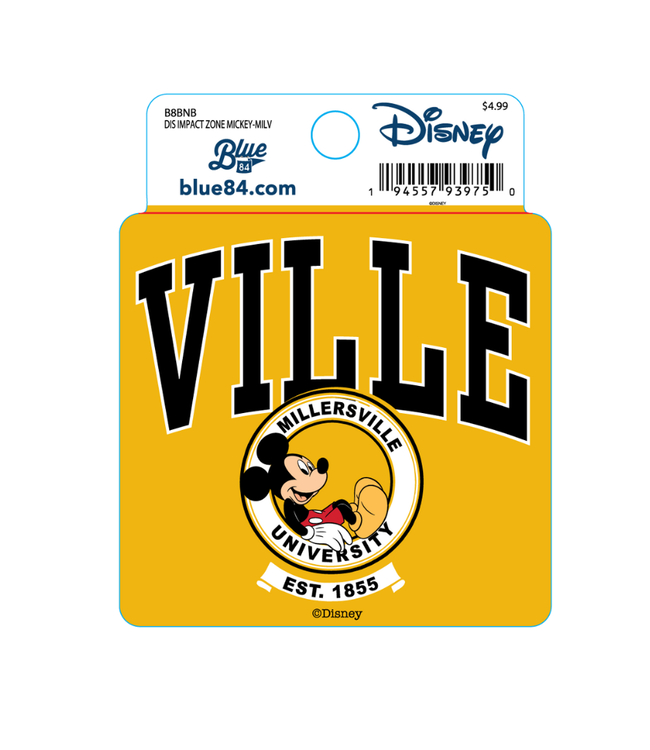 Impact Zone Mickey Sticker