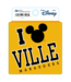 Disney Mickey Ville Sticker