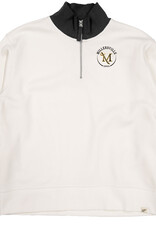Cloud Fleece 1/4 Zip Ivory/Black
