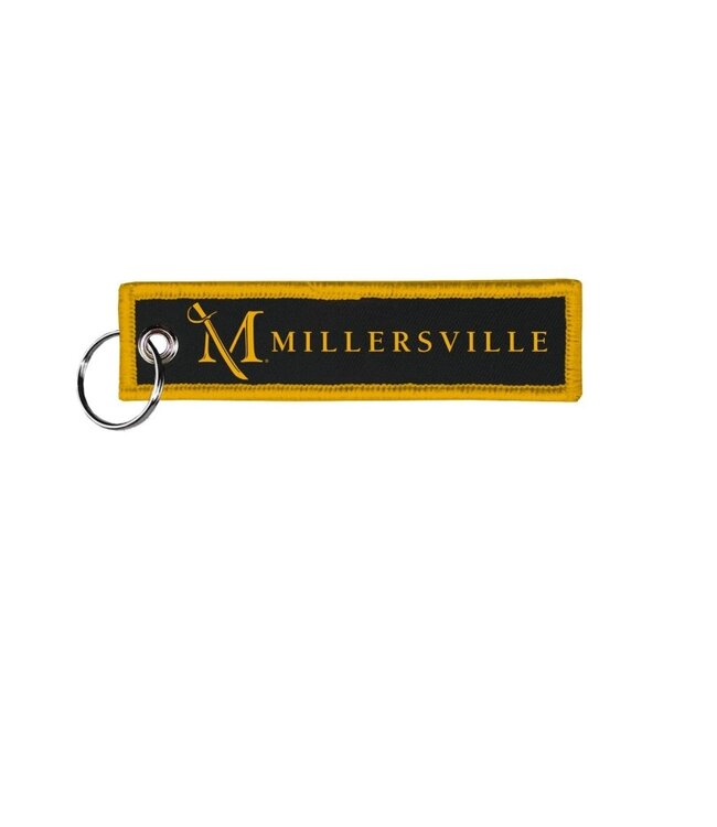 Black and Gold Keytag