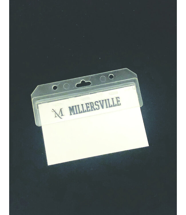 M Sword ID Holder - Clear