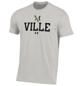 Under Armour UA Performance Cotton Tee Silver Heather