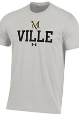 Under Armour UA Performance Cotton Tee Silver Heather