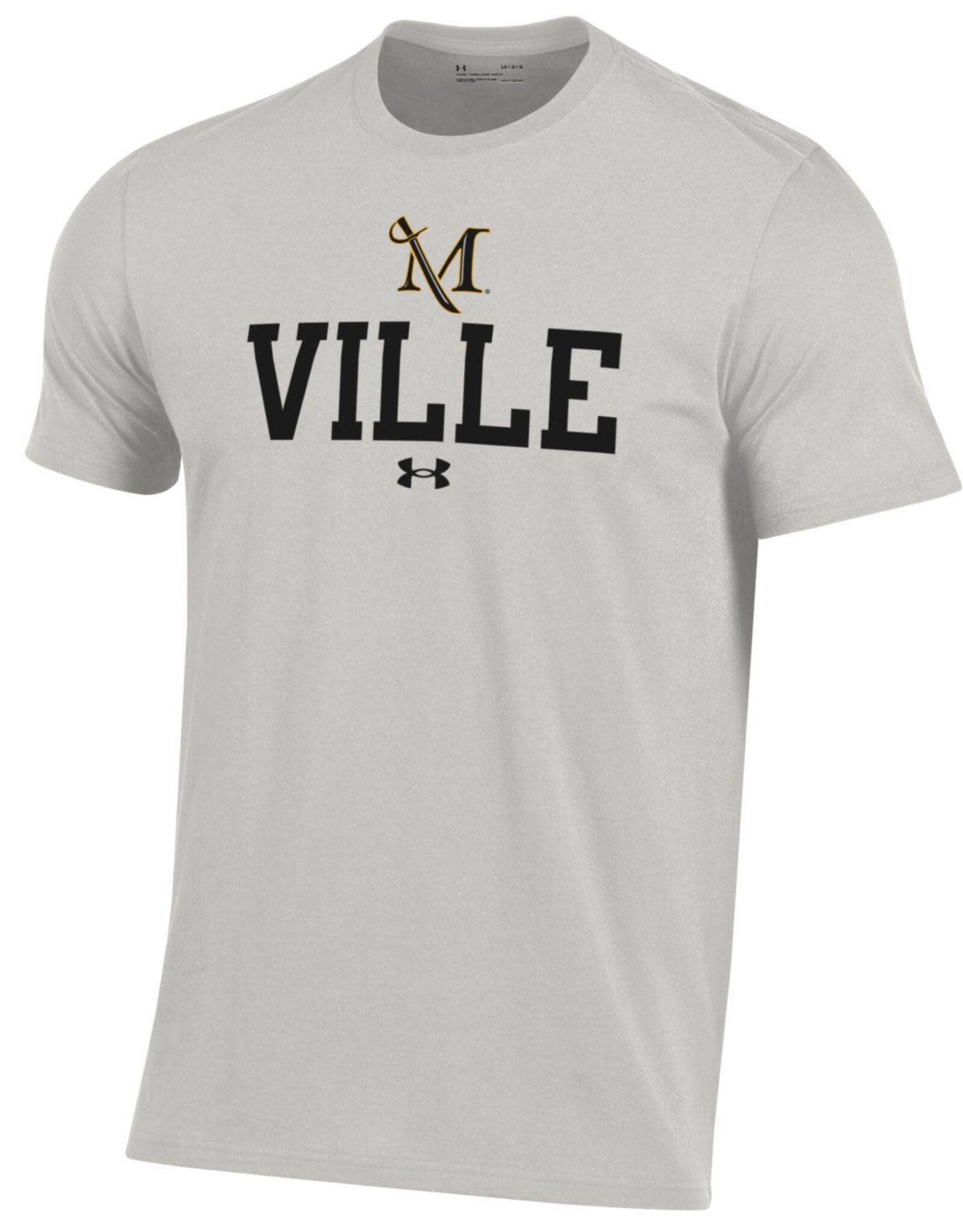 Under Armour UA Performance Cotton Tee Silver Heather