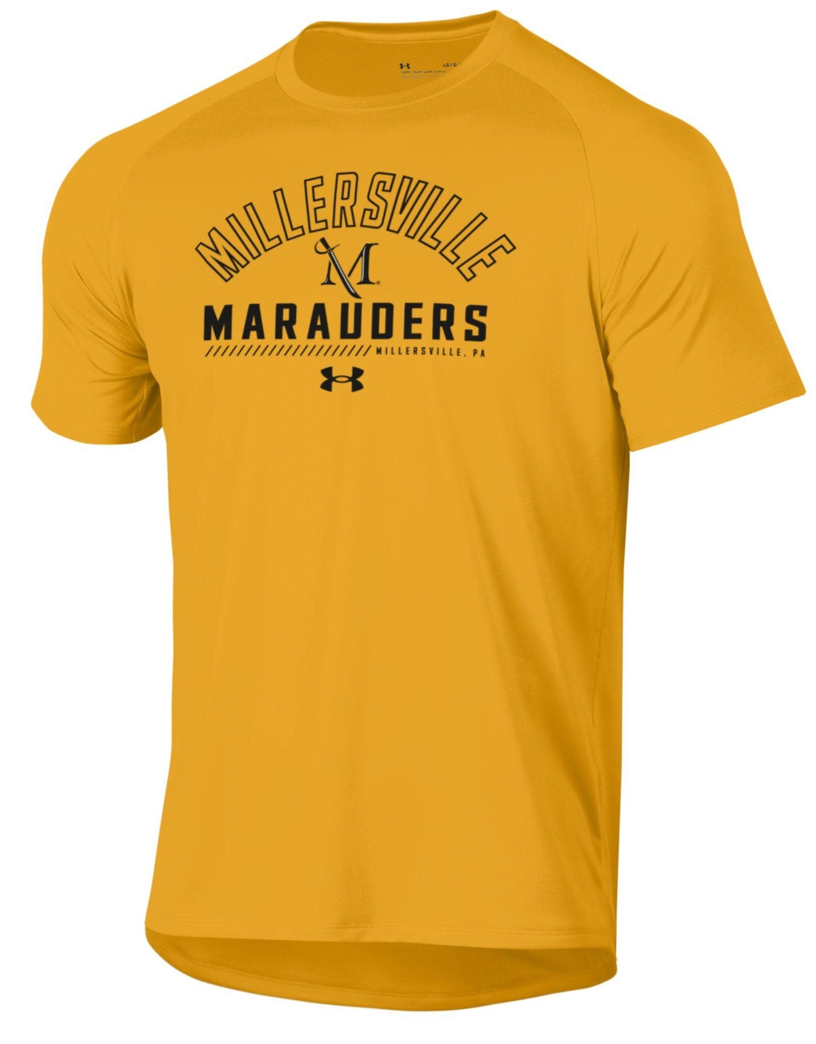 Under Armour Short Sleeve Tech Tee Steeltown Gold