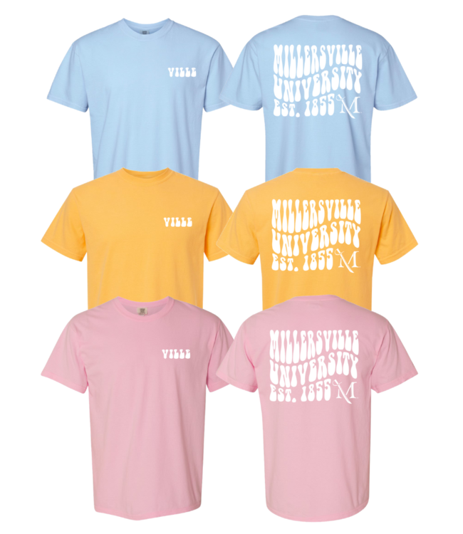 Comfort Colors Groovy Font Tee