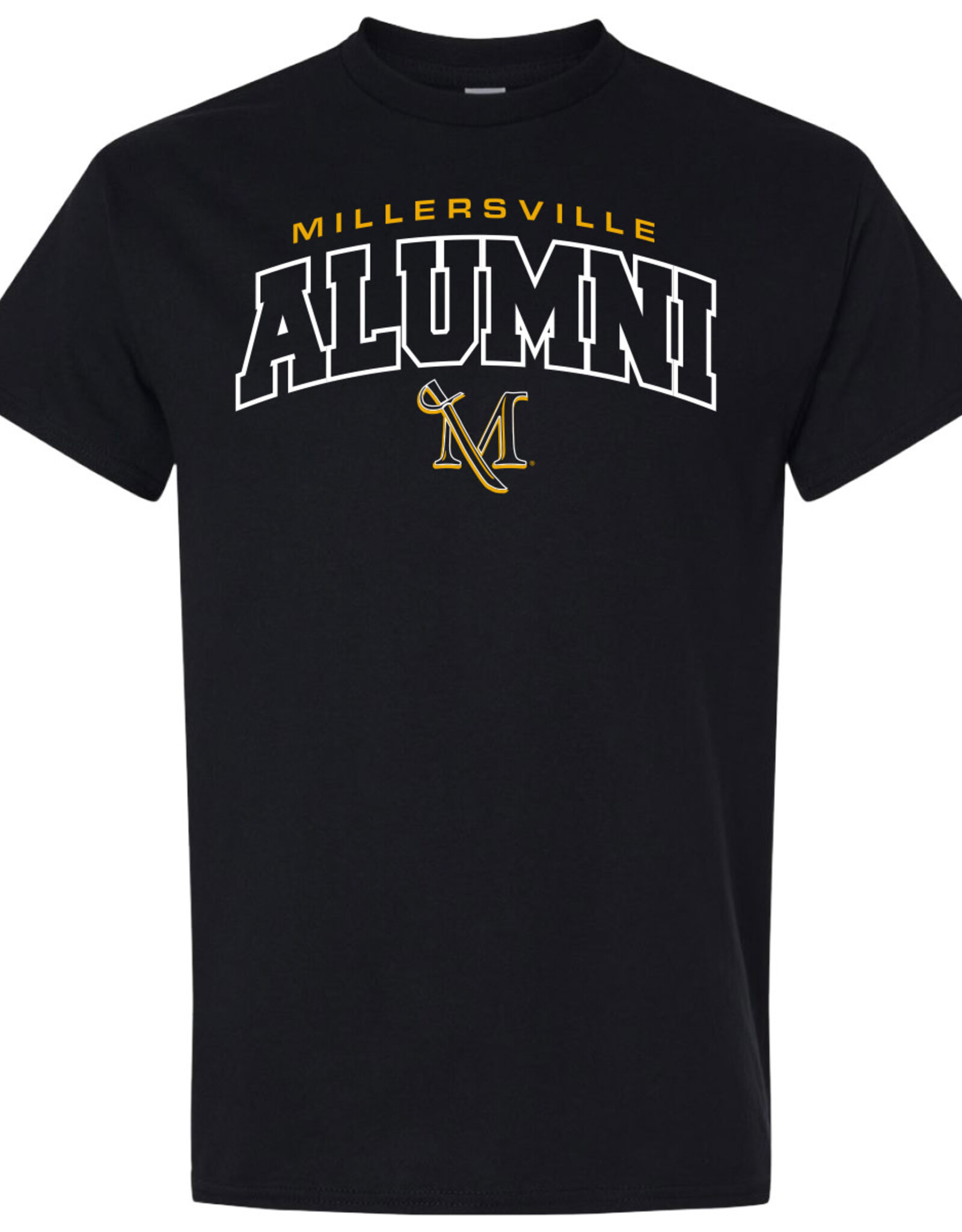 Block Letter ALUMNI Tee Black