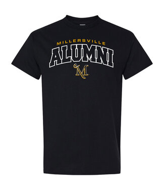 Block Letter ALUMNI Tee Black