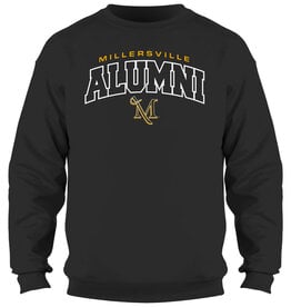 Block Letter ALUMNI Crew Black