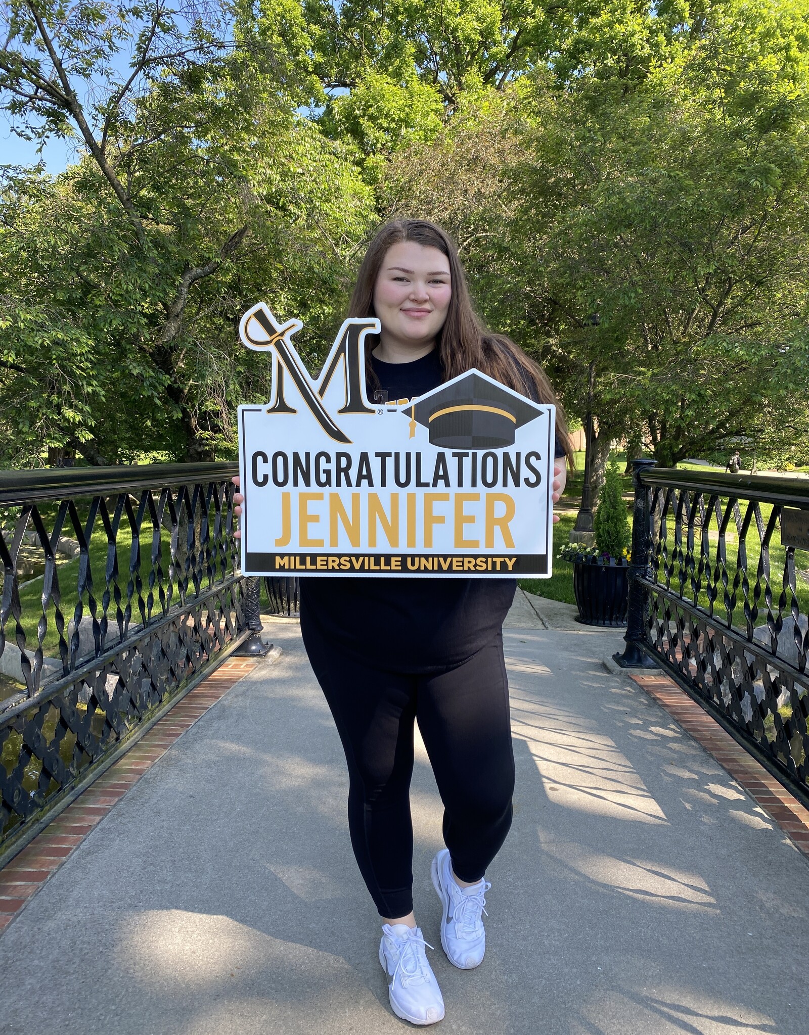 Millersville Yard Sign  Congratulations Custom