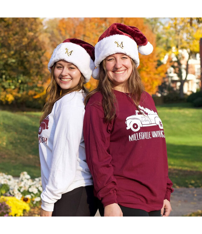 M-Sword Santa Hat Burgundy