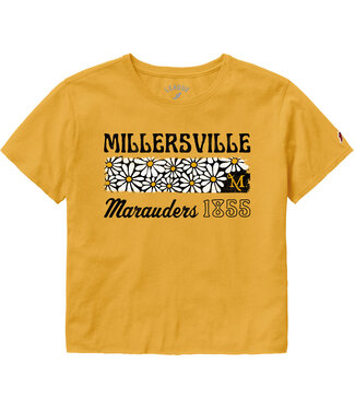 League Clothesline Cotton Crop Tee "Sugar Free" Honey