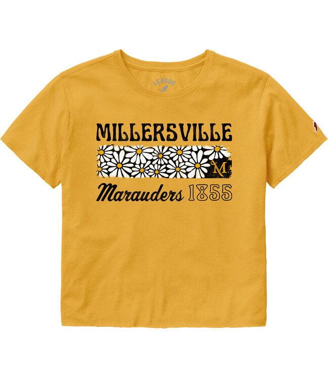 League Clothesline Cotton Crop Tee "Sugar Free" Honey