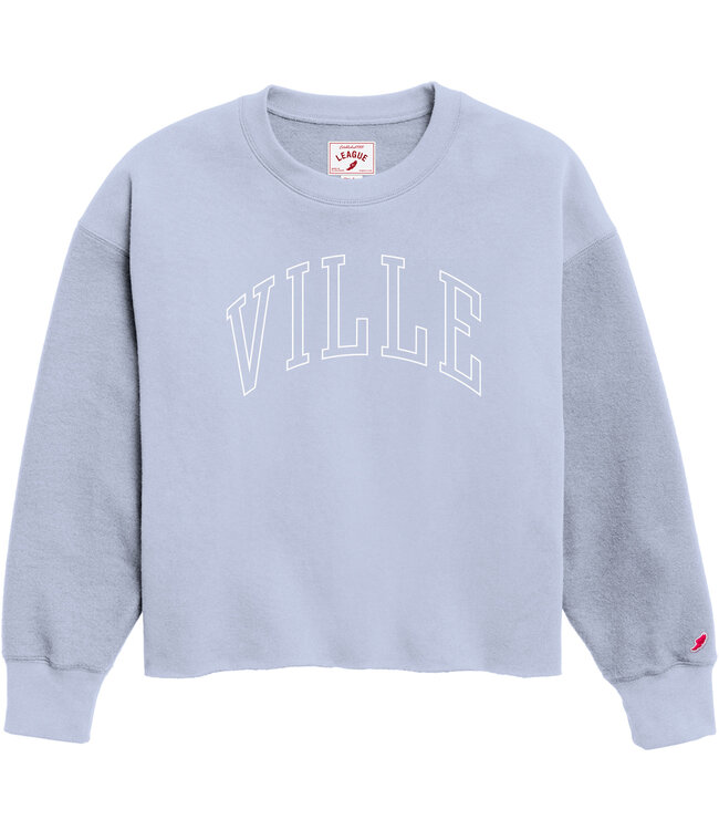 League Cropped VILLE Reverse Fleece Midi