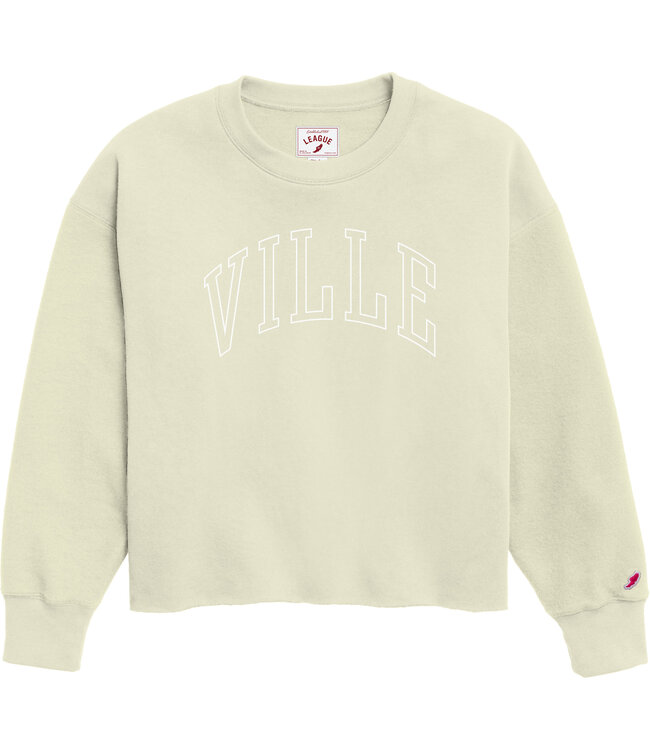 League Cropped VILLE Reverse Fleece Midi