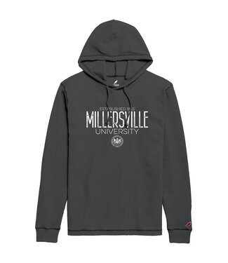 League Waffle Pullover Hood "Whispered Worn" True Graphite